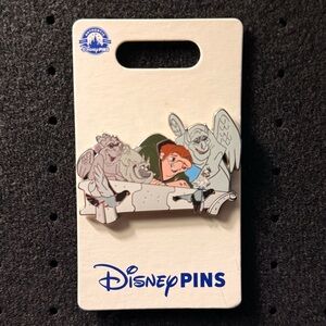 Disney Quasimodo and Gargoyles Pin - Red, Gray, Blue